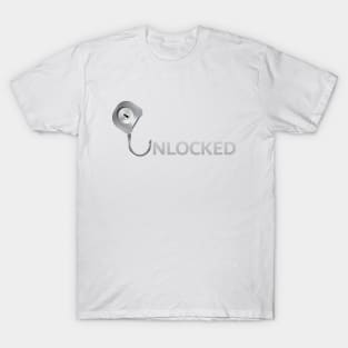 Unlocked White T-Shirt